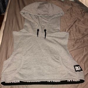 IVY PARK crop top hoodie